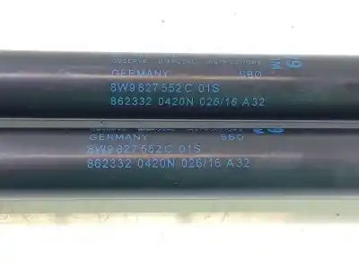 Second-hand car spare part tailgate gas strut for audi a4 b9 avant (8w5, 8wd) 2.0 tdi oem iam references 8w9827552e  8w0827552c