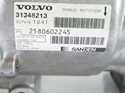 Автозапчасти б/у компрессор кондиционера воздуха за volvo v60 i (155) 1.6 drive ссылки oem iam 36001870 sd7v161841 51-0931 31348213