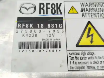 Автозапчасти б/у блок управления двигателем за mazda 5 (cr19) 2.0 cd (cr19) ссылки oem iam rf8k18881g 2758007956 