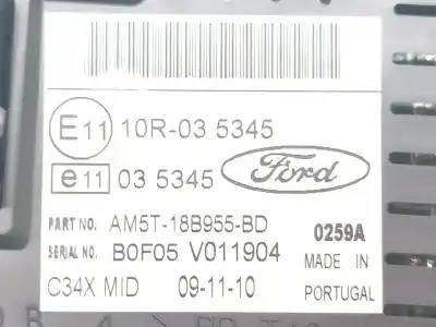 Автозапчасти б/у многофункциональный дисплей за ford c-max ii (dxa/cb7, dxa/ceu) 1.6 tdci ссылки oem iam 1940785  am5t18b955bd