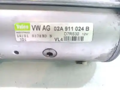 Автозапчастина б/у двигун запускається для seat toledo ii (1m2) 1.9 tdi посилання на oem iam 02a911024b d7rs30 25-4361 