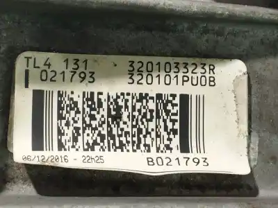 Автозапчастина б/у коробка передач для nissan pulsar fastback (c13) 1.2 dig-t посилання на oem iam tl4131 b021793 021793