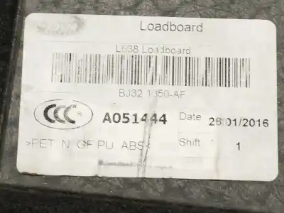 Second-hand car spare part parcel shelf for land rover range rover evoque (l538) 2.0 d 4x4 oem iam references bj321350af  a051444