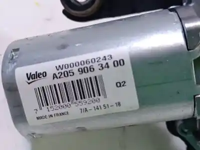 Автозапчастина б/у двигатель заднього склоочисника для mercedes clase c t-model (s205) c 220 bluetec / d (205.204) посилання на oem iam a2059063400 w000060243 a2059063400