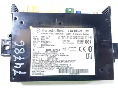 Автозапчастина б/у електронний модуль для mercedes clase c t-model (s205) c 220 bluetec / d (205.204) посилання на oem iam   a2229005415
