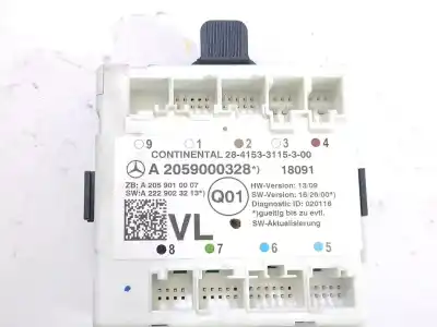 Автозапчасти б/у закрытый распределительный щит за mercedes clase c t-model (s205) c 220 bluetec / d (205.204) ссылки oem iam  2841533115300 a2059000328