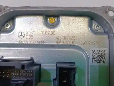 Автозапчастина б/у блок управління ксеноновими фарами для mercedes clase c t-model (s205) c 220 bluetec / d (205.204) посилання на oem iam  a2c73624405 a2228700789