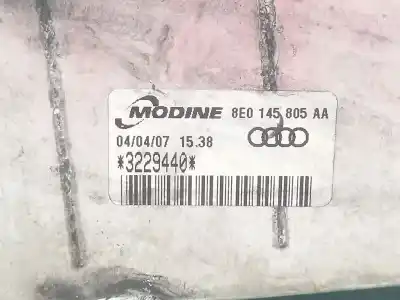 Pezzo di ricambio per auto di seconda mano intercooler per audi a4 b7 (8ec) 2.0 tdi quattro riferimenti oem iam   8e0145805