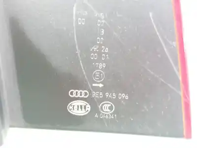 Автозапчасти б/у правый задний фонарь за audi a4 b7 (8ec) 2.0 tdi quattro ссылки oem iam 8e5945096  8e5945096