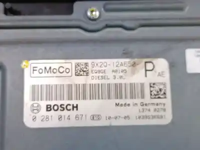 Автозапчасти б/у блок управления двигателем за jaguar xf i (x250) 3.0 d ссылки oem iam  0281014671 eq9gea0105 9x2q12a650p