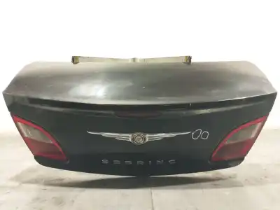 Peça sobressalente para automóvel em segunda mão tampa da mala por chrysler sebring berlina 2.0 crd limited referências oem iam 