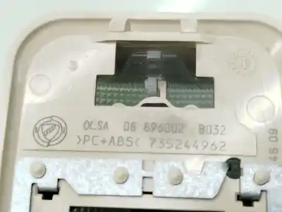 Автозапчасти б/у внутренний свет за fiat 500 (312_) 1.2 (312axa1a) ссылки oem iam   735244962