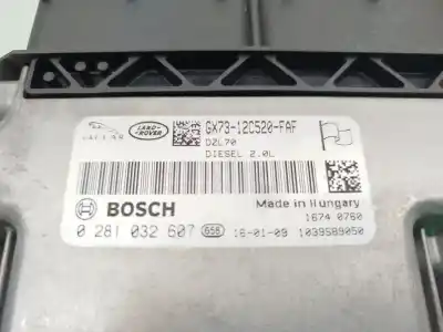 Автозапчастина б/у ебу контролер двигуна для land rover range rover evoque (l538) 2.0 d 4x4 посилання на oem iam lr092668 0281032607 gx7312c520faf gx7312c520fah  lr070894