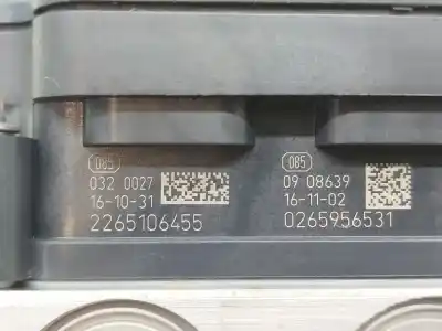 Автозапчастина б/у абс для nissan pulsar fastback (c13) 1.2 dig-t посилання на oem iam 476603zf2a 369915 0265956531 2265106455 476603ze0a