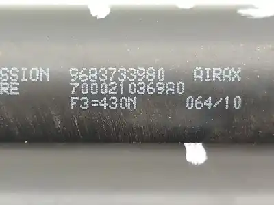 Автозапчастина б/у амортизаторі багажника/дверей для citroen c3 ii (sc_) 1.6 hdi посилання на oem iam   9683733980