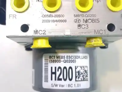 Second-hand car spare part abs for hyundai i20 iii (bc3, bi3) 1.0 t-gdi oem iam references 58910q0200 q058920500 