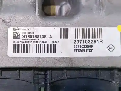 Piesă de schimb auto la mâna a doua unitate de control motor ecu pentru renault scénic iii (jz0/1_) 1.2 tce referințe oem iam 237103251r s180158108a 52795836743838 