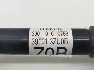 Автозапчастина б/у передня ліва трансмісія для nissan pulsar fastback (c13) 1.2 dig-t посилання на oem iam 391013zu0b 330660789 