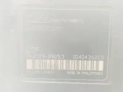 Peça sobressalente para automóvel em segunda mão abs por mazda 3 (bk) 2.3 mps turbo (bk14) referências oem iam b3yf437az 06210205864 6n612c405ca