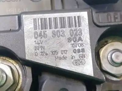 Автозапчастина б/у генератор для skoda fabia ii (542) 1.4 tdi посилання на oem iam  0124325012 045903023 Автозапчастина б/у генератор для skoda fabia ii (542) 1.4 tdi посилання на oem iam  0124325012 045903023