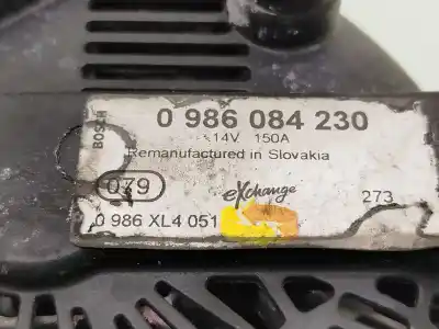 Автозапчастина б/у генератор для ford kuga ii (dm2) 2.0 tdci посилання на oem iam  0986xl4051 0986084230