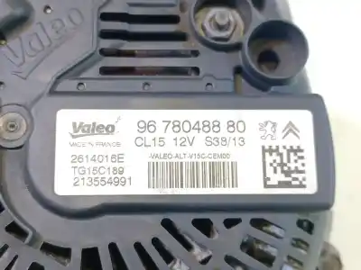 Second-hand car spare part alternator for citroen jumpy ii (vf7) 2.0 hdi 125 oem iam references  2614016e 213554991 9678048880