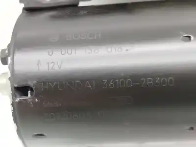 Peça sobressalente para automóvel em segunda mão motor de arranque por hyundai ix20 (jc) 1.4 referências oem iam  0001138018 361002b300
