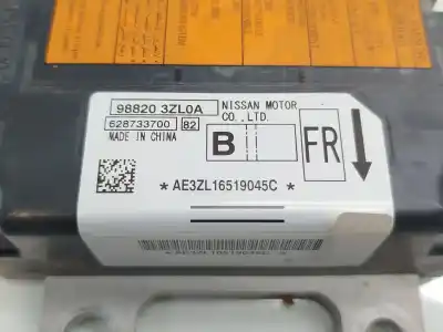 Автозапчастина б/у комплект подушки безпеки для nissan pulsar fastback (c13) 1.2 dig-t посилання на oem iam   