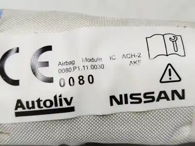 Автозапчастина б/у комплект подушки безпеки для nissan pulsar fastback (c13) 1.2 dig-t посилання на oem iam   