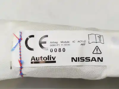 Автозапчастина б/у комплект подушки безпеки для nissan pulsar fastback (c13) 1.2 dig-t посилання на oem iam   