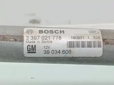 Автозапчастина б/у передня чиста артикуляція для opel astra k (b16) 1.6 cdti (68) посилання на oem iam 39034606 3397021778 