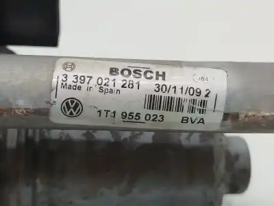 Second-hand car spare part front windscreen wiper linkage for volkswagen caddy iii monospace (2kb, 2kj, 2cb, 2cj) 1.9 tdi oem iam references  3397021281 1t1955023