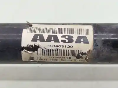 Автозапчастина б/у передня права трансмісія для opel astra k (b16) 1.6 cdti (68) посилання на oem iam 13403129 10280118 