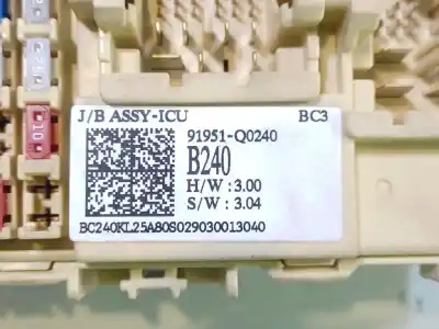 Автозапчасти б/у блок реле/предохранителей за hyundai i20 iii (bc3, bi3) 1.0 t-gdi ссылки oem iam 91951q0240  