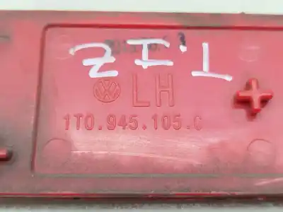 Pezzo di ricambio per auto di seconda mano lampada paraurti posteriore sinistra per volkswagen touran (1t3) 2.0 tdi riferimenti oem iam 1t0945105c  