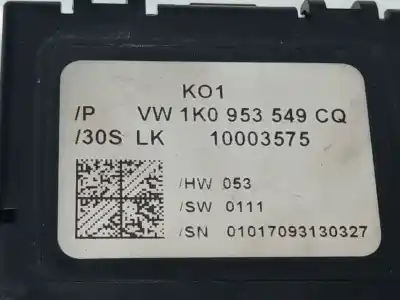 Автозапчасти б/у электронный модуль за volkswagen caddy iii monospace (2kb, 2kj, 2cb, 2cj) 2.0 ecofuel ссылки oem iam 1k0953549ch 10003575 1k0953549cq