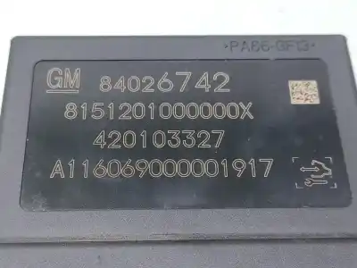 Автозапчастина б/у електронний модуль для opel astra k (b16) 1.6 cdti (68) посилання на oem iam 84026742 420103327 