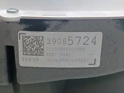 Автозапчастина б/у панель інструментів для opel astra k (b16) 1.6 cdti (68) посилання на oem iam 39102855 600775881 39085724