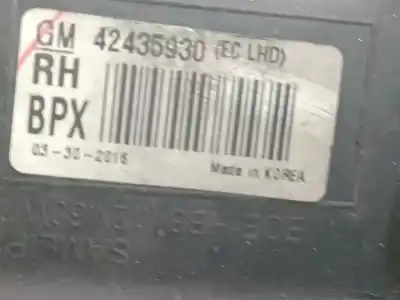 Автозапчастина б/у права фа для opel mokka / mokka x (j13) 1.6 cdti 4x4 (_76) посилання на oem iam 42435930  95440412 42344331