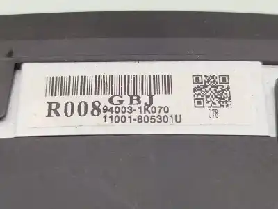 Peça sobressalente para automóvel em segunda mão quadrante por hyundai ix20 (jc) 1.4 referências oem iam  11001805301u 940031k070