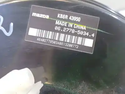 Автозапчастина б/у гальмівний серво для mazda cx-5 (kf) 2.0 e-skyactiv g 165 посилання на oem iam  06277850344 kb8r43950