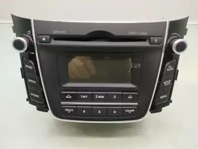 Автозапчастина б/у аудіо система / радіо cd для hyundai i30 (gd) 1.6 gdi посилання на oem iam 96170a6210gu