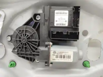 Second-hand car spare part driver left window regulator for volkswagen caddy iii monospace (2kb, 2kj, 2cb, 2cj) 1.9 tdi oem iam references 2k2837729m 1t0959701t 5k0959793 1t0837755l