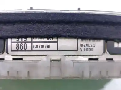 Pezzo di ricambio per auto di seconda mano pannello degli strumenti per audi a3 (8l) 1.9 tdi riferimenti oem iam 8l0919860  