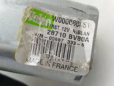 Автозапчастина б/у двигатель заднього склоочисника для nissan pulsar fastback (c13) 1.2 dig-t посилання на oem iam 28710bv80a 006873336 