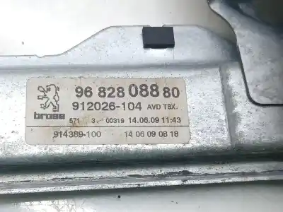 Автозапчастина б/у регулятор переднього правого скла для peugeot 3008 monospace (0u_) 1.6 vti посилання на oem iam   9682808880