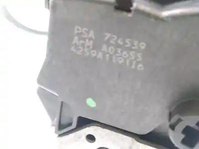 Автозапчасти б/у замок задней правой двери за peugeot 3008 monospace (0u_) 1.6 vti ссылки oem iam 9800623880 4259a1191i6 724539 9138z2