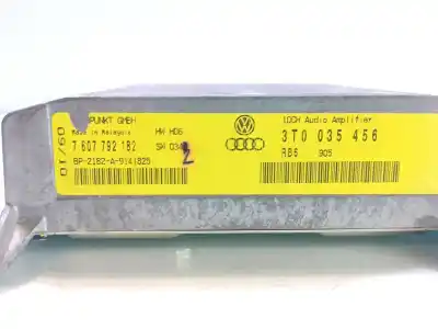 Second-hand car spare part electronic module for skoda superb ii ranchera familiar (3t5) 2.0 tdi oem iam references  7607792182 3t0035456
