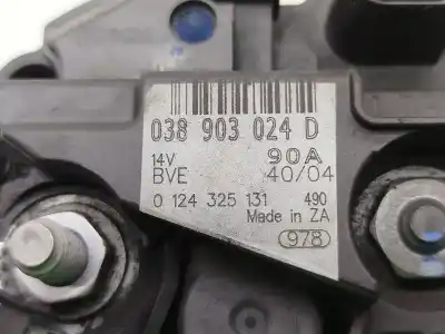 Автозапчастина б/у генератор для seat leon (1m1) 1.9 sdi посилання на oem iam  0124325131 038903024d