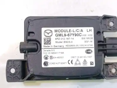 Автозапчастина б/у електронний модуль для mazda 6 ranchera familiar (gj, gl) 2.2 d посилання на oem iam  6pz01216714 gml967y90c